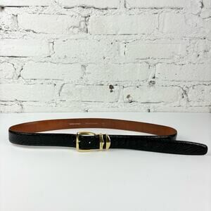 Vintage Balenciaga Crocodile Belt